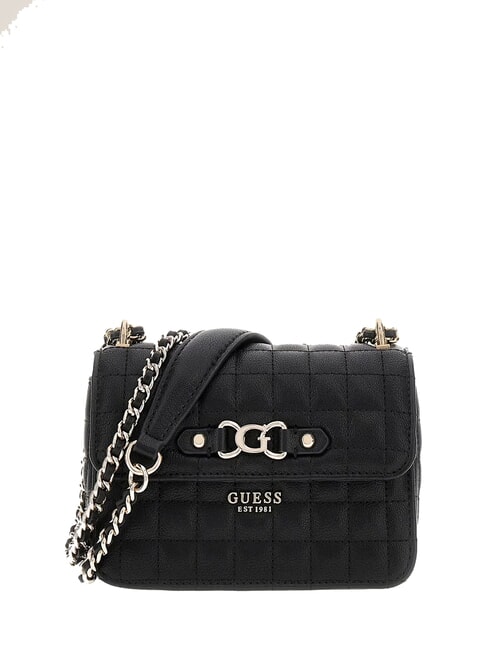 GUESS NADIRA Mini-Schultertasche SCHWARZ - Damentaschen