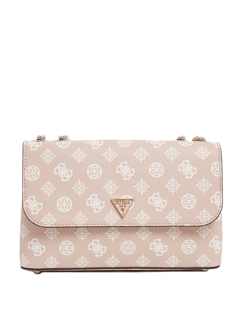 GUESS DARYNA Schultertasche / Umhängetasche dunkles Rosenlogo - Damentaschen