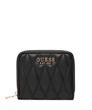 GUESS VALLA Kleine Geldb&ouml;rse SCHWARZ - Brieftaschen Damen - 1