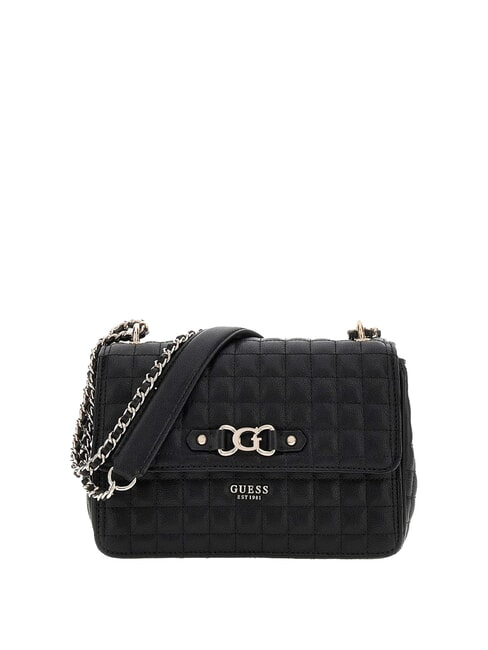 GUESS NADIRA Mini-Schultertasche / Umhängetasche SCHWARZ - Damentaschen