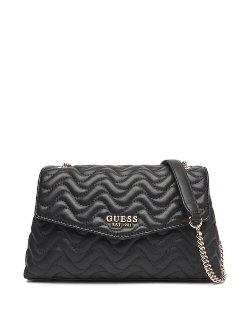 GUESS MELISANDRA Schultertasche / Umhängetasche SCHWARZ - Damentaschen