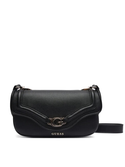 GUESS DEA Schultertasche mit Klappe SCHWARZ - Damentaschen