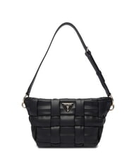 GUESS MARION Gewebte Schultertasche SCHWARZ - Damentaschen - 1