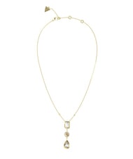 GUESS 4G LIGHT Halskette mit Anh&auml;nger und Zirkonia gelbes Gold - Halsketten - 1