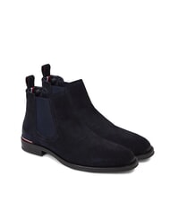 TOMMY HILFIGER CORE RWB HILFIGER Wildleder-Ankle-Boots Blau - Herrenschuhe - 1