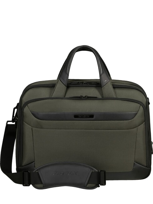 SAMSONITE PRO-DLX 6 Erweiterbare 15,6-Zoll-Laptoptasche grün - Arbeitstaschen