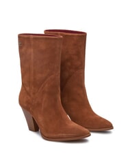 TOMMY HILFIGER MID COWBOY Wildlederstiefel im Texanerstil braun - Damenschuhe - 1