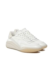 CALVIN KLEIN WEDGE MONO Ledersneakers - Damenschuhe