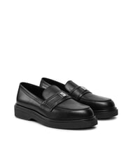 CALVIN KLEIN LOAFER W/HW LTH Ledermokassin - Damenschuhe