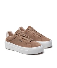 CALVIN KLEIN FLATFORM CUP LACE UP Sneaker aus Wildleder - Damenschuhe