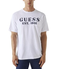 GUESS MARINA PRINT Kurz&auml;rmeliges T-Shirt mit Tasche - Herren-T-Shirts