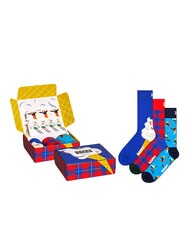 HAPPY SOCKS DOWNHILL SKIING Geschenkbox mit 3 Paar Socken 6300 - Damenstr&uuml;mpfe - 1