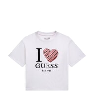 GUESS KIDS Kurzarm-T-Shirt f&uuml;r M&auml;dchen - Kinder-T-Shirt