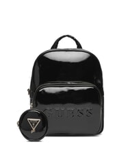GUESS GIRLS Gl&auml;nzender Rucksack mit Tasche jetbla - Damentaschen - 1