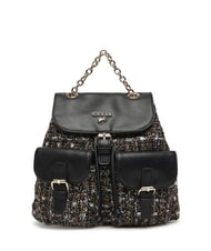 GUESS GIRLS TWEED Stoffrucksack mit Taschen jetbla - Damentaschen - 1