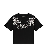 GUESS KIDS Kurz&auml;rmeliges T-Shirt mit Applikationen jetbla - Kinder-T-Shirt - 1