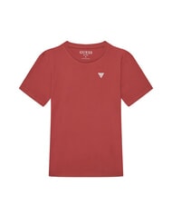 GUESS KIDS Kurz&auml;rmeliges T-Shirt mit Logo-Wappen gl&uuml;hend hei&szlig; - Kinder-T-Shirt - 1