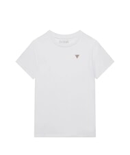 GUESS KIDS Kurz&auml;rmeliges T-Shirt mit Logo-Wappen - Kinder-T-Shirt