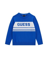GUESS KIDS Kinderpullover mit Logo k&ouml;nigliches Kobalt - Kinderpullover - 1