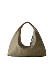 BORBONESE PLIE Mittelgro&szlig;e Hobo-Tasche Olive - Damentaschen - 1