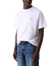 GUESS DIAMANTE LOGO Oversized Kurzarm-T-Shirt - Herren-T-Shirts