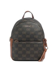 LIUJO CIRRY Mittlerer Rucksack mit Allover-Logo Lebkuchen - Damentaschen - 1