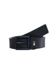 TOMMY HILFIGER TJM ELEVATED Lederg&uuml;rtel f&uuml;r Herren Schwarz - G&uuml;rtel - 1