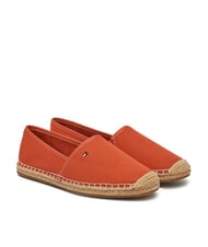 TOMMY HILFIGER TH Espadrilles aus Canvas f&uuml;r Damen Rot - Damenschuhe - 1