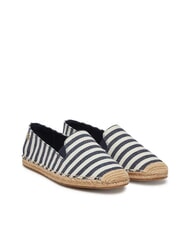 TOMMY HILFIGER TH Espadrille-Hausschuhe aus Canvas authentisches Stretch - Damenschuhe - 1