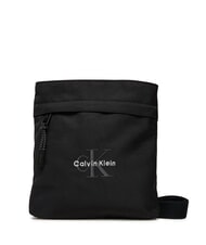 CALVIN KLEIN BOLD LOGO NYLON  auf Schwarz - Umh&auml;ngetaschen Herren - 1