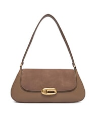 CALVIN KLEIN SUEDED ENGRAVED Umh&auml;ngetasche W&uuml;stentaupe - Damentaschen - 1