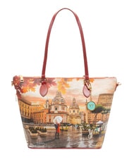 YNOT YESBAG Mittelgro&szlig;e Schultertasche rome raining - Damentaschen - 1