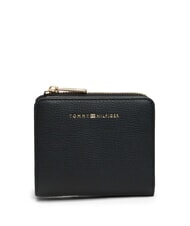 TOMMY HILFIGER TH FLAG Kleine Geldb&ouml;rse Schwarz - Brieftaschen Damen - 1