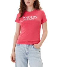 TOMMY HILFIGER TH JEANS Baumwoll-T-Shirt mit Logodruck Liebe - T-Shirts und Tops f&uuml;r Damen - 1