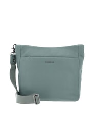 MANDARINA DUCK MELLOW LEATHER Schultertasche, Leder Eisberggr&uuml;n - Damentaschen - 1