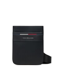 TOMMY HILFIGER TH FOUNDATION Kleiner flacher Nylonbeutel Schwarz - Umh&auml;ngetaschen Herren - 1