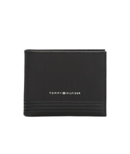 TOMMY HILFIGER TH BUSINESS Ledergeldb&ouml;rse mit 6 cc Schwarz - Brieftaschen Herren - 1
