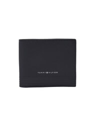 TOMMY HILFIGER TH BUSINESS Ledergeldb&ouml;rse mit M&uuml;nzfach Weltraumblau - Brieftaschen Herren - 1