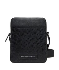 TOMMY HILFIGER TH MONOGRAM Mini-Reportertasche Schwarz - Umh&auml;ngetaschen Herren - 1