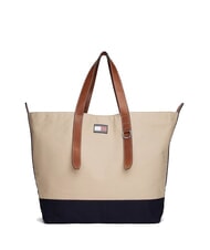 TOMMY HILFIGER TH RUNAWAY Reisetasche aus Canvas klassisches Beige - Reisetaschen - 1