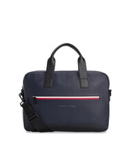 TOMMY HILFIGER TH ESS CORP 13-Zoll-Laptoptasche Weltraumblau - Arbeitstaschen - 1