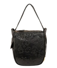 LESAC TRIO Rucksack aus Damastleder schwarzer Damast - Damentaschen - 1