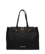 LOVE MOSCHINO SOFT SCULPT Schultertasche Schwarz - Damentaschen - 1