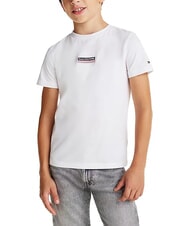 TOMMY HILFIGER TH KIDS Kurz&auml;rmeliges T-Shirt mit Flagge - Kinder-T-Shirt