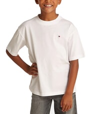TOMMY HILFIGER TH KIDS Kurzarm-T-Shirt mit lockerer Passform - Kinder-T-Shirt