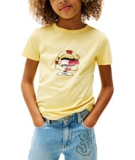 TOMMY HILFIGER TH KIDS Kurz&auml;rmeliges Baumwoll-T-Shirt - Kinder-T-Shirt