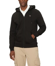 TOMMY HILFIGER TH JEANS Sweatshirt mit Rei&szlig;verschluss Schwarz - Sweatshirts Herren - 1