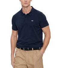 TOMMY HILFIGER TH JEANS  Poloshirt aus Baumwolle dunkle Nachtmarine - Herren-Polo-Shirts/Herren-Polo-Shirt/Herrenpoloshirt/Herrenpoloshirts - 1