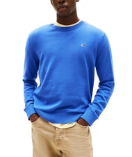 TOMMY HILFIGER TH JEANS Baumwollpullover mit Rundhalsausschnitt blaues Wetter - Herrenpullover - 1