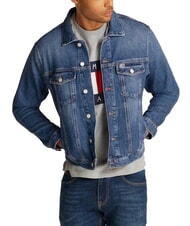 TOMMY HILFIGER TH JEANS Jeansjacke aus Baumwolle dunkler Denim - Herrenjacken - 1